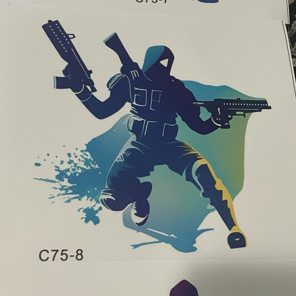 Clear Vinyl Decal 6